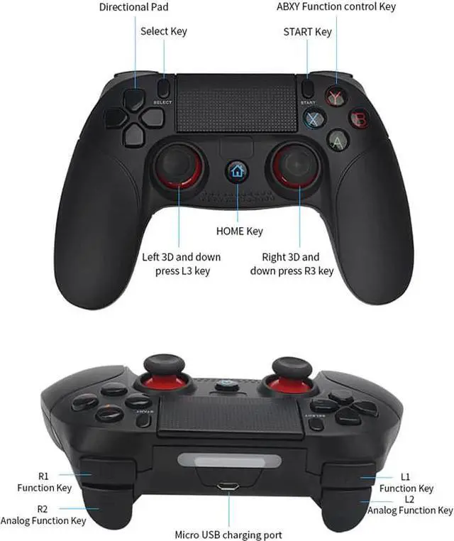 Alt view image 5 of 5 - Wireless Smartphone Joystick Gamepad Android Controller Bluetooth Control for IOS and Android Smart TV with Support