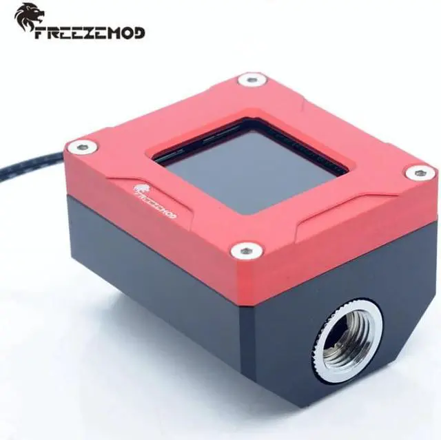 Alt view image 5 of 5 - water cooler 2020 electronic flow meter impeller speed and temperature display alarm. LSJ-POZN