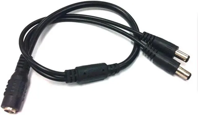 Alt view image 3 of 5 - 1PCS CCTV Security Camera 1 DC Female To 2/3/4/5 Male Plug Power Cord Adapter Connector Cable Splitter for LED Strip 2020 New