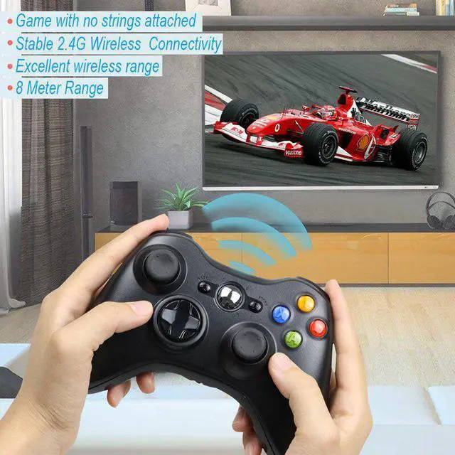 Alt view image 5 of 5 - For Xbox 360 Wireless/Wired Controller For XBOX 360 Controle Wireless Joystick For XBOX360 Game Controller Joypad