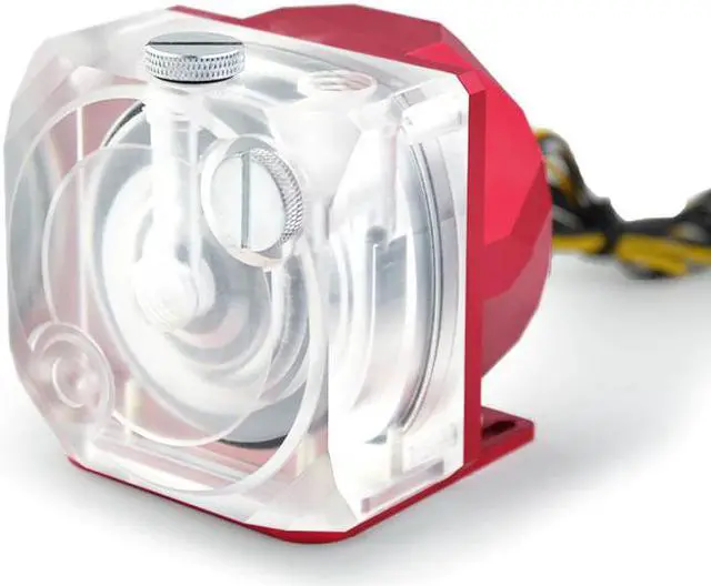 Main image of SC-P90B water cooling pump DC 12V 1300L/H metal case pump with 5V RGB PWM support