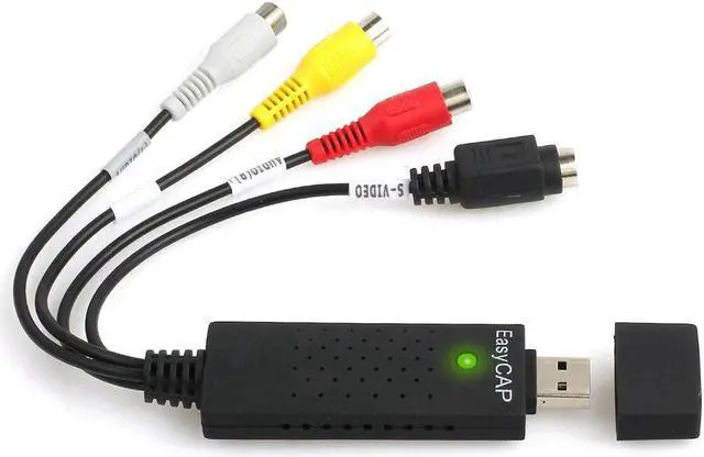 Alt view image 2 of 5 - VHS To DVD Converter Convert Analog Video To Digital Format Audio Video DVD VHS Record Capture Card quality PC adapter