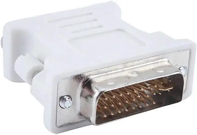 Alt view image 5 of 5 - 24+5 To VGA Adapter Cables Gold Plated Plug Male To Female HDMI To  Cable Converter 1080P For HDTV Projector Monitor