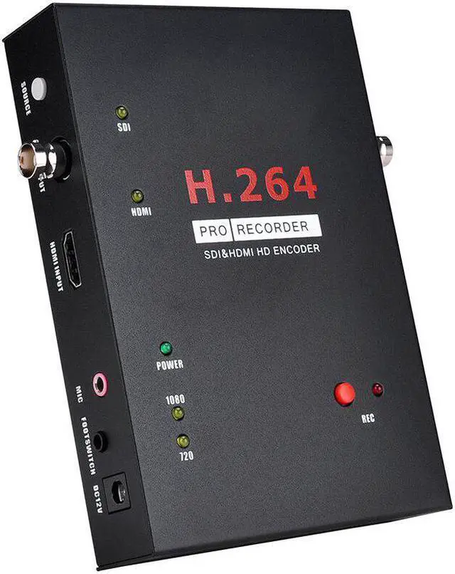 Main image of 286 SDI HDMI HD Video Capture Recorder Live Streaming Support FOOTSWIT For USB Flash/HDD/For  card With Remote Control