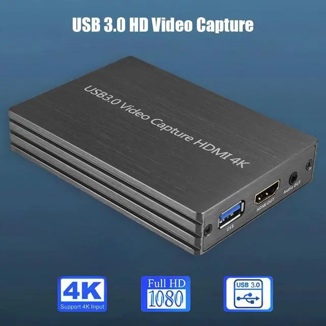 Alt view image 5 of 5 - 4K 60Hz Video Capture Card HDMI to USB 3.0 Dongle Game Capture Card Grabber 1080P HD Video Capture Recorder