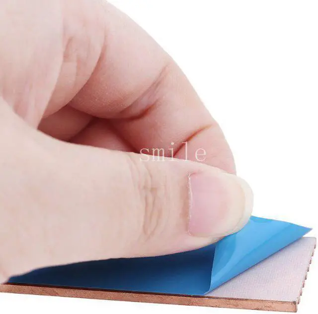 Alt view image 3 of 5 - Copper Heatsink Cooler Thermal Conductive Adhesive for M.2 2280 PCI-E NVME SSD 2/3/4mm