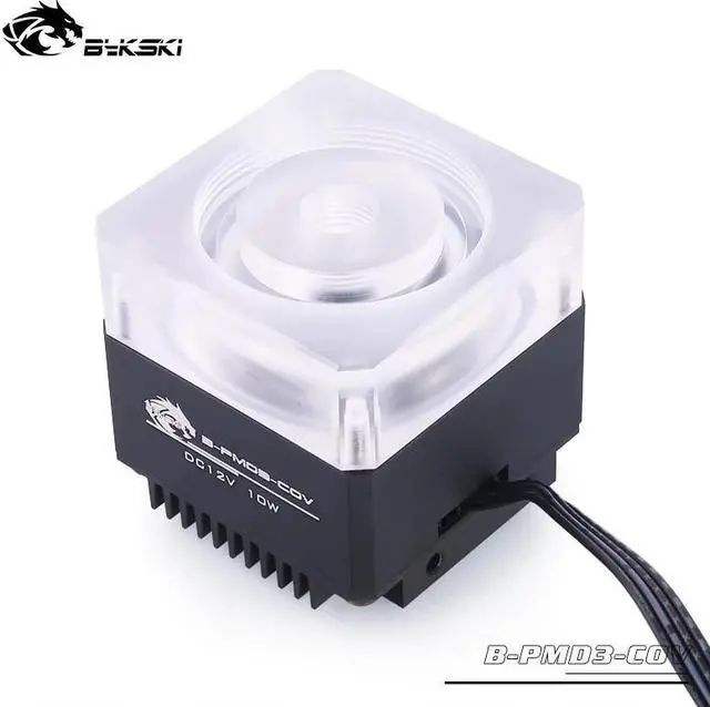 Main image of B-PMD3-COV 5v RGB Water Cooling Pump with Heatsink 600L DDC Black