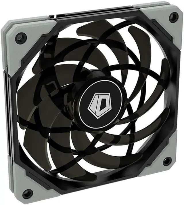 Alt view image 2 of 5 - 120mm PWM PC Case Fan 53.6CFM Desktop PC Computer Cooling Cooler Ultra Slim Silent CPU Water Cooler Fan Case Fan Cooling Fans