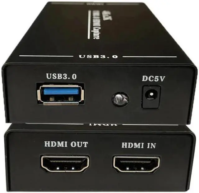 Alt view image 4 of 5 - 4K  to USB 3.0 Video Capture Card Recorder For TV BOX/ Camera /Game Console Live Streaming Support Phone Live Broadcasting