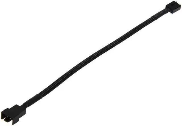 Alt view image 2 of 5 - 12in 5PCS 4 Pin PWM Connector Case Fan Extension Power Cable for Computer 4 PIN Power Cables Connectors Fan Splitter