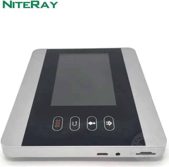 Alt view image 5 of 5 - 4 Inch WiFi Video Call GSM Peephole 1080P Camera Two-way Audio Talk Doorbell Viewer Doorphone SMS Push Motion Alarm SD Card