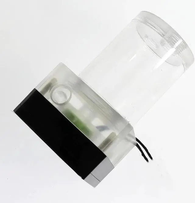 Alt view image 5 of 5 - DC 12V Water Pump Water Cooler For CPU G1/4 Thread 60-200mm Refrigeracion Liquida PC Cylinder Water Tank Pump Radiator Kit