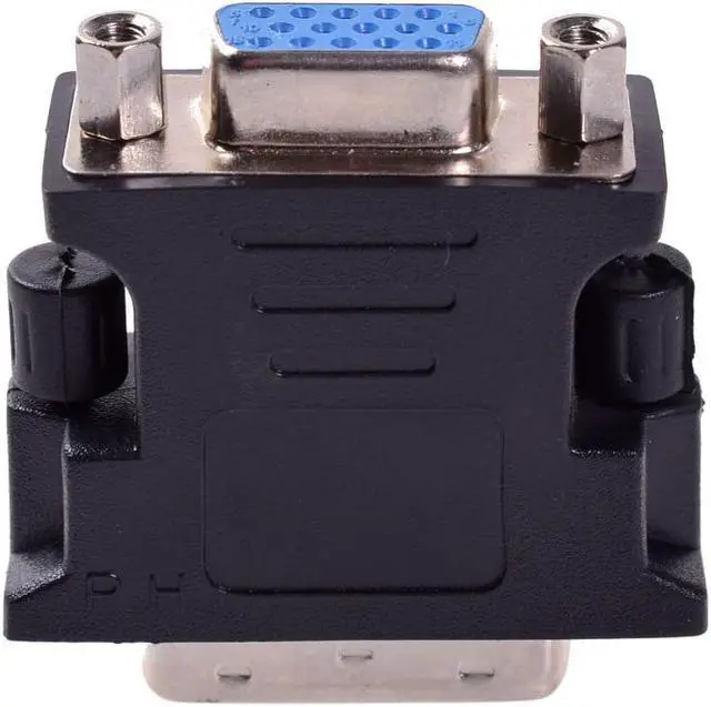 Alt view image 2 of 5 - 24+5 To VGA Adapter Cables Gold Plated Plug Male To Female HDMI To  Cable Converter 1080P For HDTV Projector Monitor