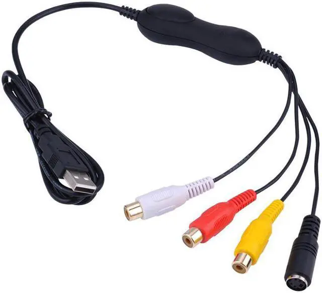 Alt view image 2 of 5 - Audio Video Grabber Capture VHS,8MM V8,Hi8 Video Camera tv Analog video to PC,Mac Windows Win10 OBS Studio VLC, Vmix,AMCAP