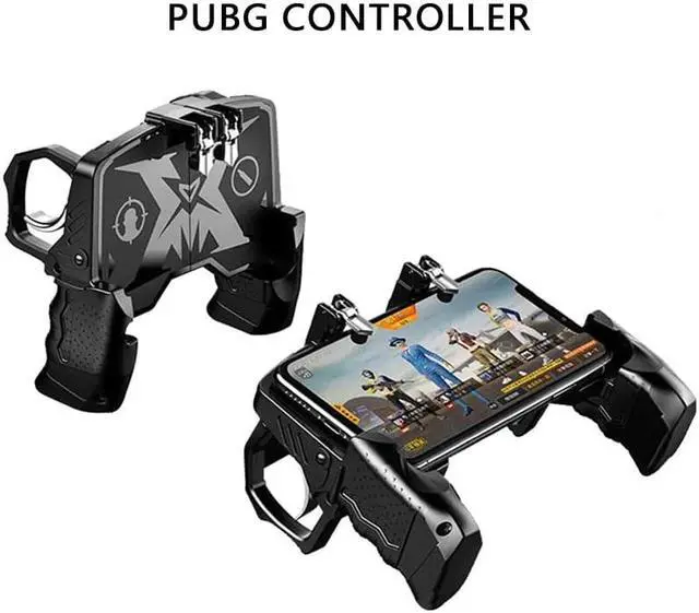 Alt view image 4 of 5 - Mobile Trigger Controller Control For Mobile Phone Game L1 R1 Shooter Triggers Fire Button For iPhone Android Phone Gamepad