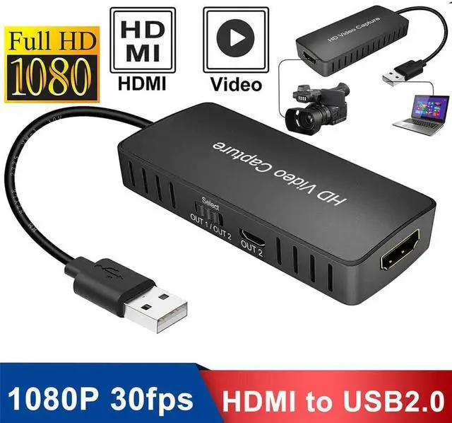 Alt view image 2 of 5 - 4K 1080p to USB2.0 Video Game Capture Card for Nintend for Switch for PS4 for Xbox one Plug And Play
