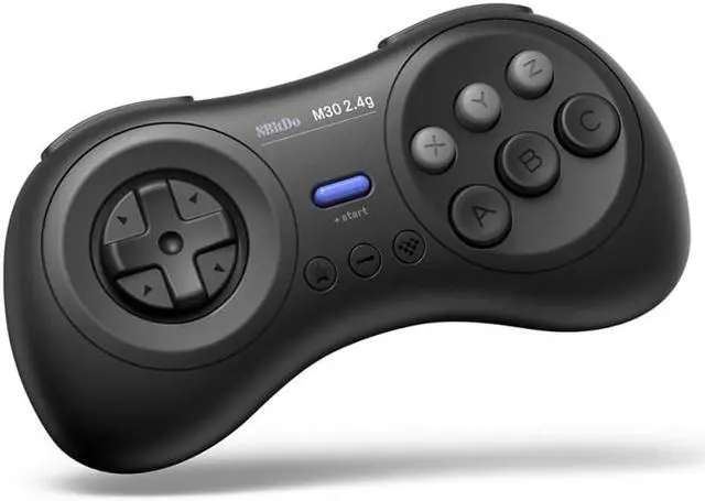Alt view image 2 of 5 - M30 2.4G Wireless Gamepad For Sega Genesis Mini Game Controller for Sega Mega Drive Mini and for Nintendo Switch Gampads