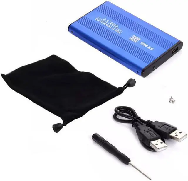 Main image of 2.0 2.5" Inch SATA Enclosure External Case for Notebook Laptop Hard Disk