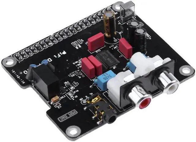 Alt view image 3 of 5 - Hifi Dac Audio Sound Card Module I2S+Led Indicator for Raspberry Pi 2 B