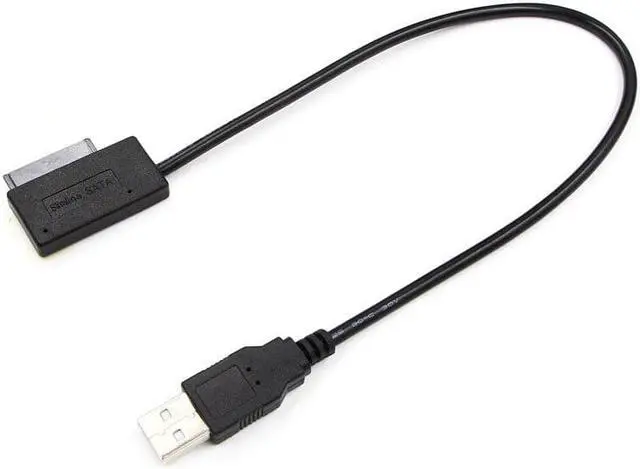 Alt view image 2 of 5 - USB2.0 Adapter 6P+7P Notebook Drive Line SATA To USB Cd-rom Cable 13-Pin Adapter Box Second-generation