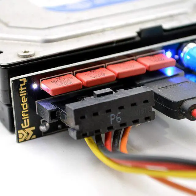 Alt view image 3 of 5 - PC SATA Hard disk Power Noise Filter Power purification isolation SATA Power Filter purify PC-HiFi