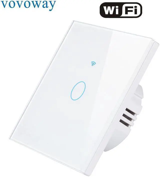 Alt view image 3 of 5 - Smart touch switch WIFI network Smart life APP control Support Alexa Google Assistant voice control 1\2\3gang EU standard switch
