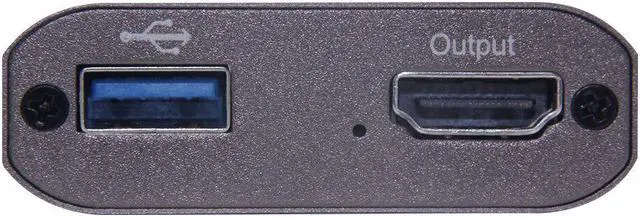 Alt view image 4 of 5 - Capture Cards Portable 4K Audio Video Recording Box Outdoor Sightseeing Accessories for Game DVD Camera