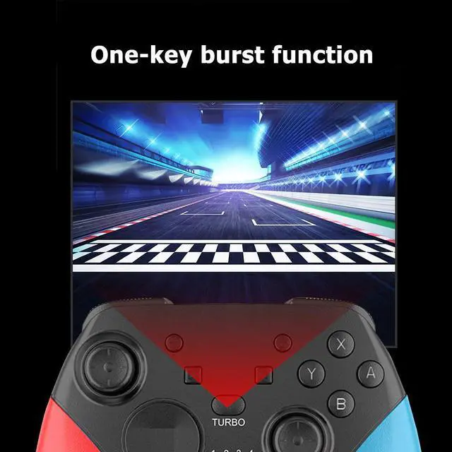 Alt view image 5 of 5 - Bluetooth Joystick for Switch Pro Game Joystick Controller for Switch Console with 6-Axis Handle Game USB Joystick