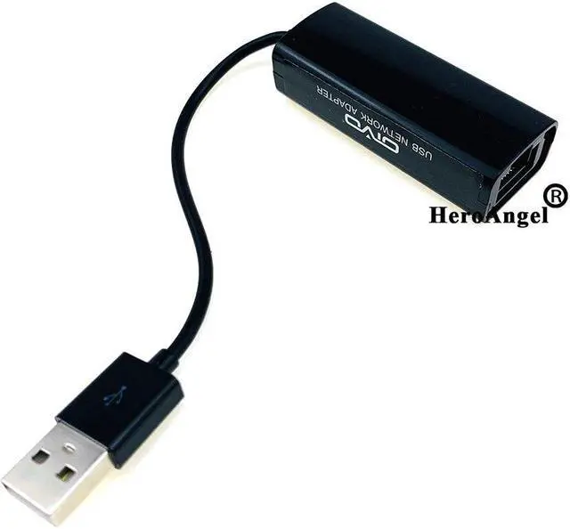 Alt view image 7 of 7 - 2020 USB Ethernet Adapter USB 2.0 10/100 Mbps Network Card to RJ45 Lan for Windows 10 for Nintend Switch Ethernet USB Adapter
