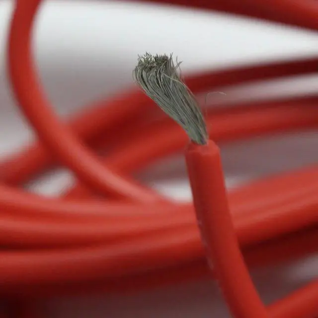 Alt view image 4 of 4 - 1m Silicone Wire 12AWG 14AWG 15AWG 16AWG 18AWG 20AWG 22AWG 26AWG 28AWG 30AWG Black Red Heatproof Soft Silicone Silica Gel Cable