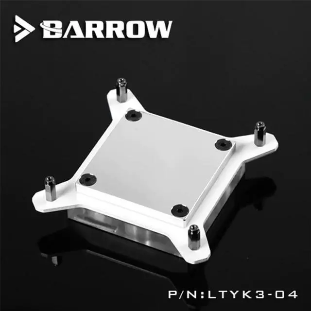 Alt view image 4 of 5 - For Intel CPU Acrylic Water Block 0.4MM Water Way Micro Channel For INTEL LGA-115X(1150 1151 1155 1156) CPU AURA