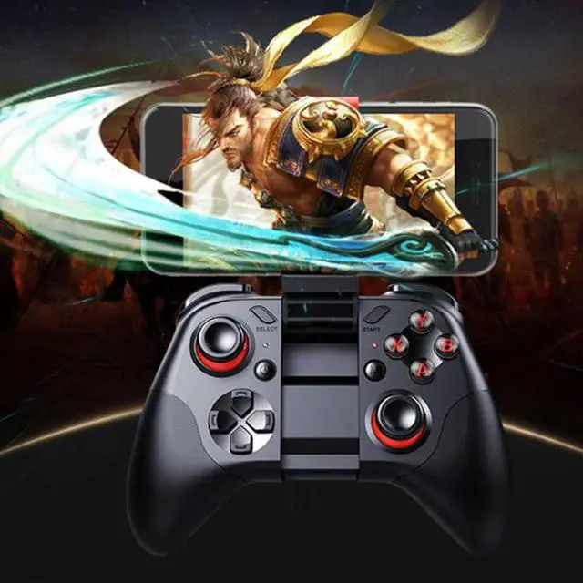 Alt view image 2 of 5 - 054 Bluetooth Gamepad Mobile Joypad Android Joystick Wireless VR Controller for Smartphone Tablet PC Phone