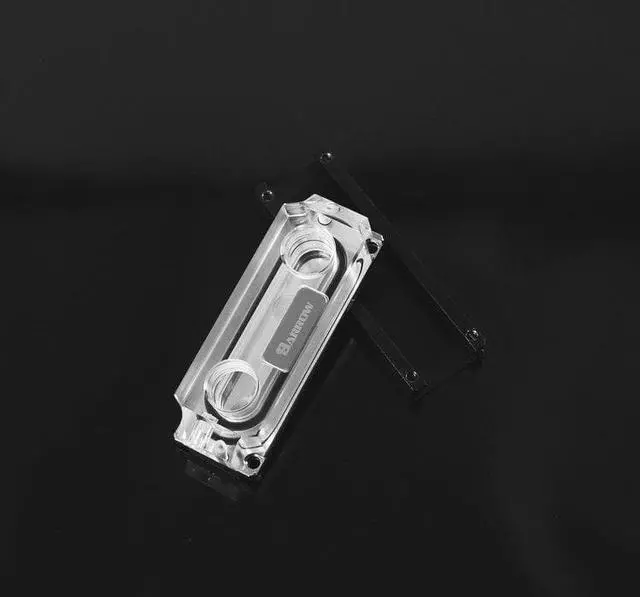 Alt view image 2 of 3 - HDM2280-PA, 2280/22110 size M2 SSD water block, double-sided auxiliary cooling  water cooling  cpu cooler