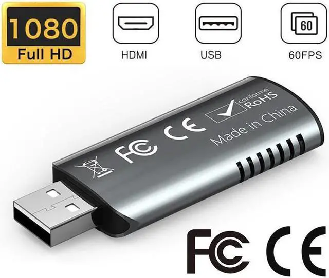 Main image of 4K Video Capture Card HDMI To USB Capture Card For PS4 Game DVD Camcorder HD Camera Live Streaming 1080P 60fps Record