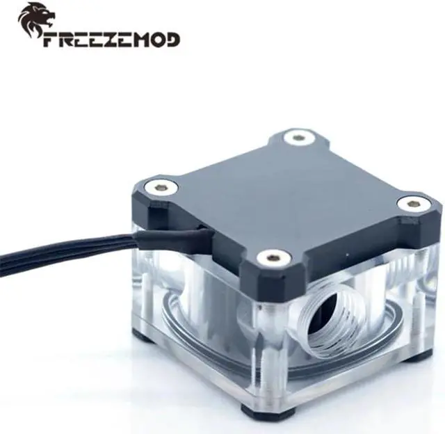 Alt view image 3 of 5 - Aluminum Alloy Shell A-RGB Flow Indicator Symphony Flow meter Armor Water Cooler For Water Flow Monitering Modding 5V