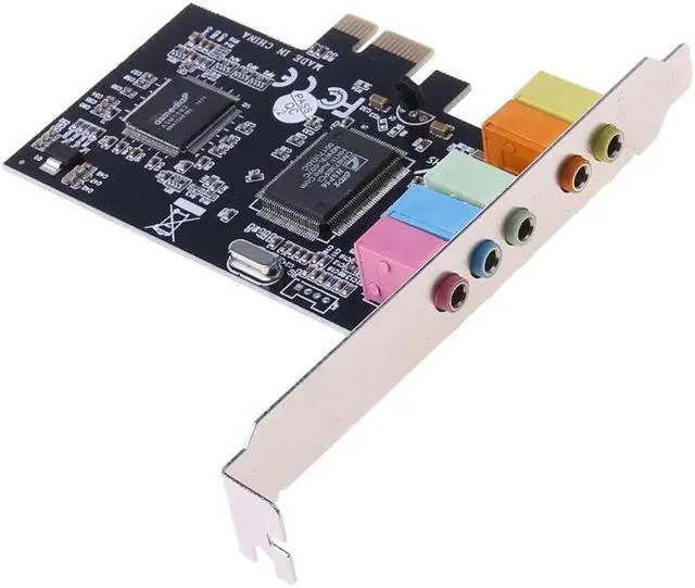 Alt view image 2 of 5 - Audio Digital Sound Card 5.1 Solid Capacitors CMI8738 Chipset + Barrier