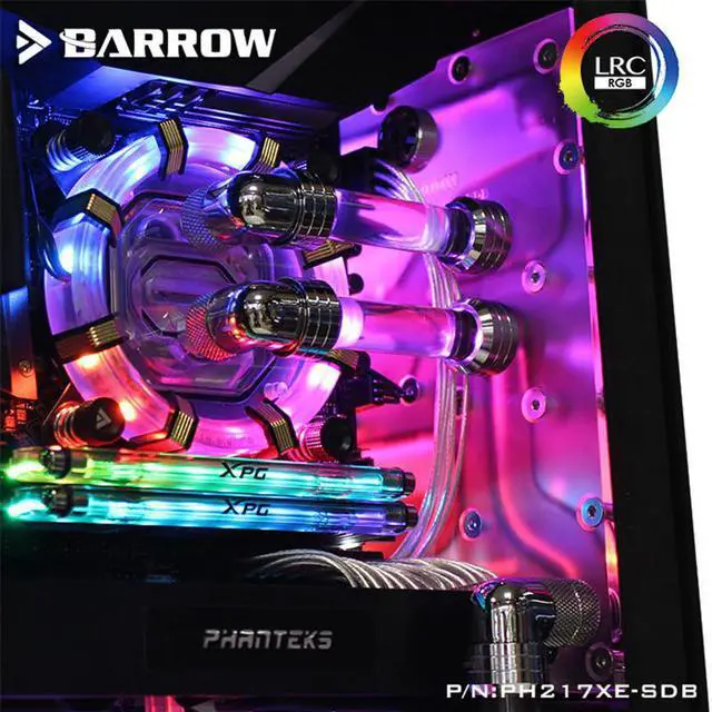 Alt view image 3 of 4 - Distro plate for PHANTEKS 217XE Dynamic Chassis, Waterway Board Deflector Water Cooling 5V/3PIN MB SYNC  PH217XE-SDB