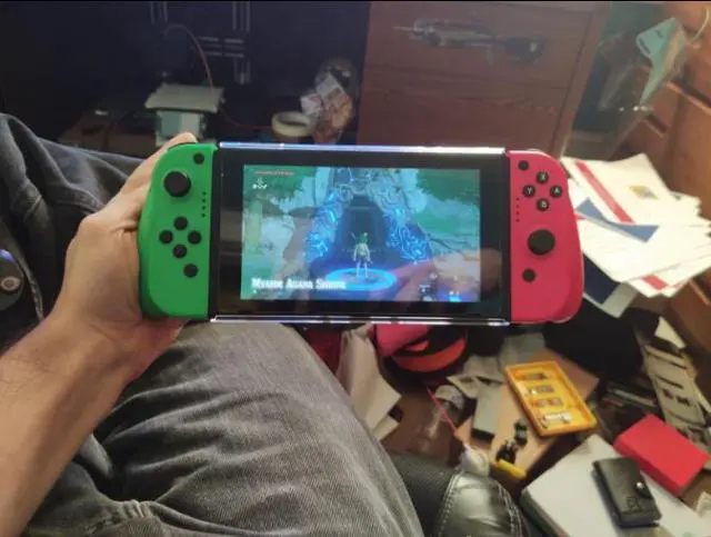 Alt view image 2 of 5 - Bluetooth Left & Right Game Controller Gamepad For Nintend Switch Joy Game Con Hanlde Grips For Nintend Switch Console