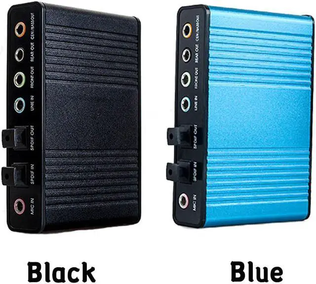 Alt view image 3 of 5 - 5.1 Sound Card Usb 2.0 Sound Card Cmi6206 Chipset Usb Usb Audio Device Class And Usb Hid Class Spec 6 Channel Output