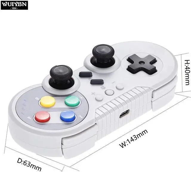 Alt view image 3 of 5 - Wireless MiNi Gamepad Switch Controller For Nintend lite/Switch Pro/Steam Game Joystick