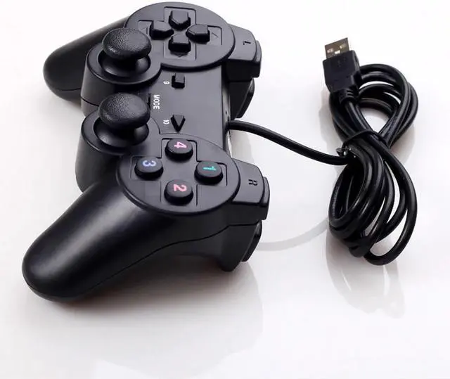 Alt view image 3 of 5 - Game Controller Usb Wired Controller Game Controller Game Console Accessories For Pc Computer/windows