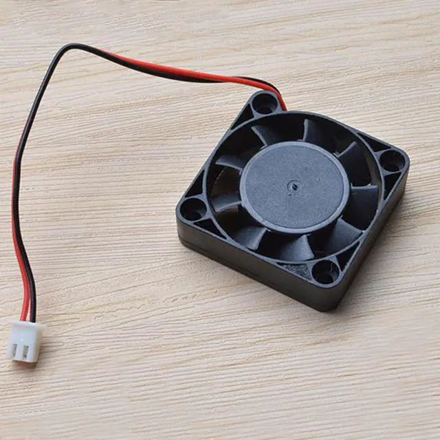 Alt view image 5 of 5 - 5V 2 Pin 40mm Computer Cooler Small Cooling Fan PC Black F Heat sink Computer Peripherals Black Promotion
