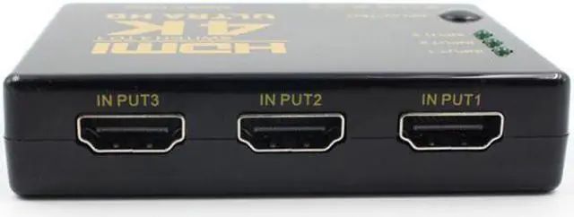 Alt view image 5 of 5 - Switcher Switch 3x1 4K*2K 1080P 3 Port Selector Adapter Splitter Box Ultra HD for HDTV Xbox PS3 PS4 Multimedia Video Cables