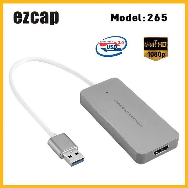Main image of USB 3.0 HD Capture Card Device Video Game Recorder 1080P Live Sreaming Converter Plug and Play for XBOX One PS3 PS4 WII U
