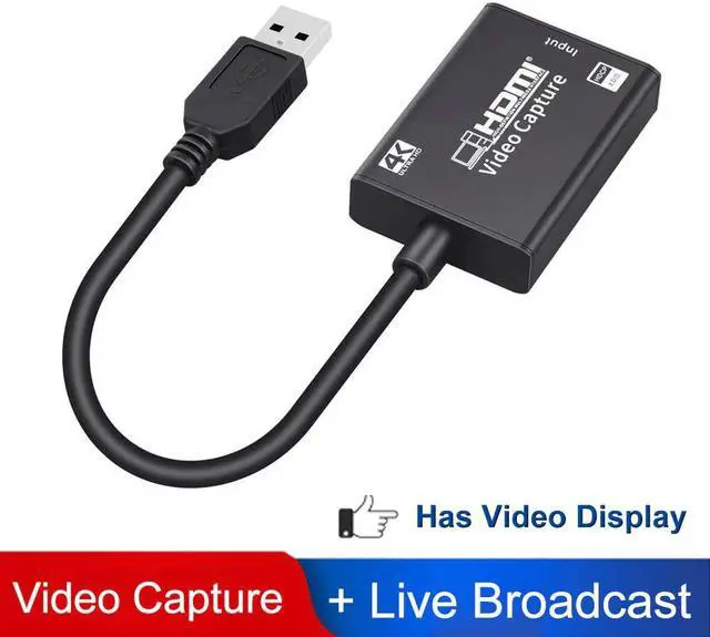Alt view image 3 of 5 - Conference Live Streaming Online Teaching  To USB 2.0 Plug And Play Device Computer 4K 1080P Game Video Capture Card