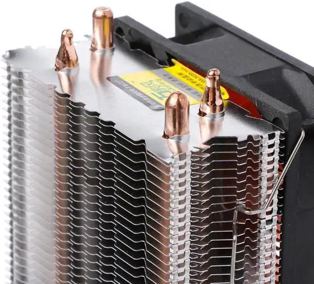 Alt view image 4 of 5 - Aluminium PC CPU Cooler Cooling Fan For  775/1155/1151  754/AM2