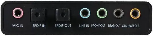 Alt view image 5 of 5 - 5.1 3D o Sound Card Virtual 7.1 Channel Converter Adapter Cable &  3.1 Type C to HDMI VGA Adapter