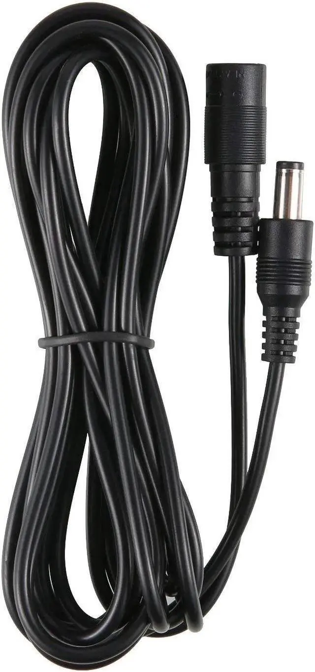 Alt view image 3 of 5 - White 1M 2M  4M 5M 10M DC 12V Extension Cable 5.5mm*2.1mm Female Male Power Cord Wire For CCTV Camera Home Appliance