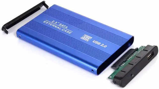 Alt view image 2 of 5 - 2.0 2.5" Inch SATA Enclosure External Case for Notebook Laptop Hard Disk
