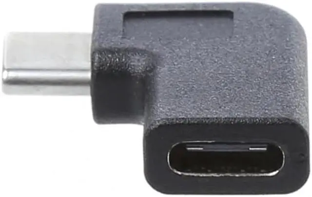 Alt view image 3 of 5 - 90 Degree Right Angle USB 3.1 Type C Male To Female USB-C Converter Adapter